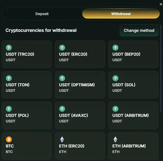 goldenroo withdrawal Cryptocurrencies